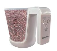 Coppa Di Misurazione Digitale Con - Bilance Della Cucina Con Ciotola | 2 Su 1 Coppa Di Cibo Da Cucina Digitale E Misurazione, Display LCD, 4 Modalità Mughe Di Pesatura Elettronica Per Solido E L