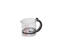 Coppa di misurazione in vetro regolabile all-in-one per blender & bread making, strumento multifunzione per la cucina con spout e maniglia, facile lettura metrich/marking