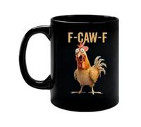 Coppa Di Pollo - 9,5 X 8 Cm, | Di Pollo Divertente F-caw-f | Ceramica Divertente Con Motivi Per Animali - Coppa Di Caffè Donne Cucina Di Campagna Per La Colazione Mattina Gift Idea