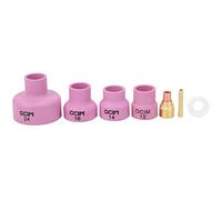 Coppa di saltura in ceramica set kit lente a gas Torcia Allumina Easy Installazione Long Service Life a lungo usare WP - 9/20 1.6
