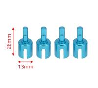 Coppa differenziale della tazza differenziale di tazza per la tazza differenziale in metallo con modelli di auto RC TT01 TT02 TT01D TT01E DF02 M05 M06 1 Sostituzione post -mercato in 10(4pcs Big)