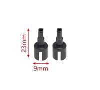 Coppa differenziale della tazza differenziale di tazza per la tazza differenziale in metallo con modelli di auto RC TT01 TT02 TT01D TT01E DF02 M05 M06 1 Sostituzione post -mercato in 10(2pcs Small)