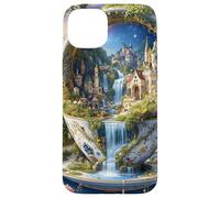 Coppa Fantasy Ornate City Custodia per iPhone 15 Plus