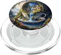 Coppa Fantasy Ornate City PopSockets PopGrip per MagSafe