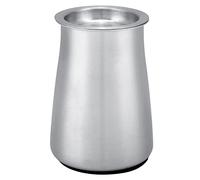 Coppa filtro a polvere di setaccio in acciaio inossidabile 3 in 1 design integrato con anello anti -slittamento per amanti del caffè nero o argento 10 x 5,2 x 7,5 cm (Acciaio inossidabile)