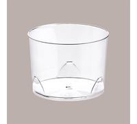 Coppa FLY Trasparente 200 cc Ideale per Tiramisù Dolci al Cucchiaio Monoporzione diametro 7,8 cm H 5,7 cm 50 pezzi