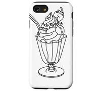 Coppa gelato che disegna il sorbetto Custodia per iPhone SE (2020) / 7 / 8