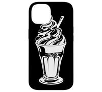 Coppa gelato che disegna il sorbetto del dessert congelato Custodia per iPhone 14