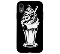 Coppa gelato che disegna il sorbetto del dessert congelato Custodia per iPhone XR