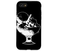 Coppa gelato che disegna lo yogurt gelato Custodia per iPhone SE (2020) / 7 / 8