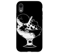 Coppa gelato che disegna lo yogurt gelato Custodia per iPhone XR