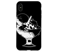 Coppa gelato che disegna lo yogurt gelato Custodia per iPhone XS Max