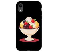 Coppa gelato con sorbetto grafico Custodia per iPhone XR