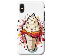 Coppa gelato Custodia per iPhone X/XS