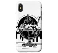 Coppa gelato Gelato Sorbetto Custodia per iPhone X/XS