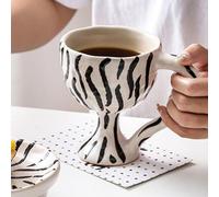 Coppa gelato in ceramica multiuso Leopard Zebra Design Bicchieri Regalo unico