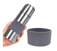 Coppa in silicone - Custodia riutilizzabile per bevande calde e fredde, in silicone resistente al calore, per tazze calde, protezione tazze, in silicone per posacenere bottiglie di vetro