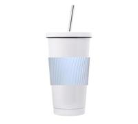 Coppa in silicone, riutilizzabile, resistente al calore, copertura isolante morbida e flessibile, perfetta per caffè, bevande fredde, bicchieri, bottiglie, viaggi, casa, ufficio, amanti delle bevande