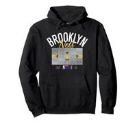 Coppa NBA Brooklyn Nets Court Felpa con Cappuccio