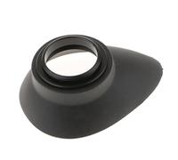 Coppa oculare per fotocamera da 19 mm, in morbido silicone, design ammortizzante, adatto per D700, D800, D3X, D2X, D2H, in silicone