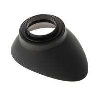 Coppa oculare per fotocamera da 19 mm, in morbido silicone, design ammortizzante, adatto per D700, D800, D3X, D2X, D2H, comodo oculare in silicone