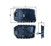 Coppa olio cambio Cambio automatico a 6 marce Plastica HX 154 KNECHT per BMW X1