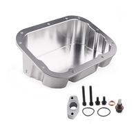 Coppa olio Kit coppa olio motore per modelli europei adatto per Nissan R35 GT-R VR38 CBA DBA VR38DETT dal 2009 in poi, con guida a sinistra e a destra LCA015 Coppa dell'olio (Silver)