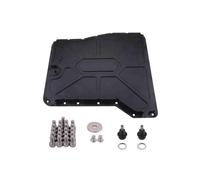 Coppa olio trasmissione Per GTR R35 VR38DET GR6 2009-2017 Sensore Temperatura Radiatore Lega Alluminio Billet Alettato Coppa Dell'olio Trasmissione Resistente(Black)