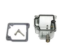 Coppa 'olio trasparente compatibile per camera galleggiante carburatore PE 24/26/28 / 30mm Carb ZSDTRP(GRAY)