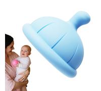 Coppa Palmare per Percussioni Toraciche | Coppa Massaggio Percussivo A Pressione | Rimozione Catarro Succhiello Anticoliche Silicone per Allattamento Bambine Bambini Mamma Viaggio Casa Auto Interno