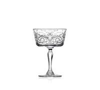 Rcr tattoo set di 6 coppe da champagne, cl 27 eco-crystal glass luxion®