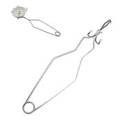 Coppa per fusione argento - Fusione Antiribaltamento Resistente al Calore | per fusione metalli,Strumento Raffinazione Metalli Crogiuolo Acciaio