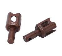 Coppa per giunto differenziale S2 RC, coppa connettore differenziale in acciaio per ZD Racing 1/7 EX-07, giunto CVD in metallo ad alta resistenza e resistenza all’usura per 1/8 MT8