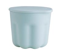 Coppa per il detergente per lavaggio per trucco Multi Functional Safe PP TPR Ciotola di pulizia della spazzola cosmetica con portabicchieri (Blu)