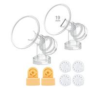 Coppa per il seno con valvola e membrana per tiralatte Medela. Prodotto da Maymom. … (19mm)