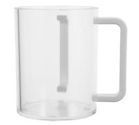 Coppa per Lavaggio Rituale 950ml, Ppsu Bianco, Doppie Maniglie | Design Moderno, Beccuccio Preciso e Flusso Regolato, Uso in Cucina E’ingresso della Sinagoga
