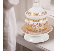 Coppa per l'offerta dell'acqua Coppa in ceramica buddista Coppa dell'acqua del