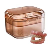 Coppa Per Protesi | Custodia Da Bagno Per Protesi,Scatola Per Bretelle Invisibili Filtro Per La Pulizia Della Dentiera Supporto Pekr Csontenitore Per Da Bagno Con Rete Filtrante