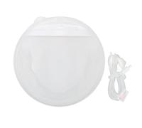 Coppa per tiralatte indossabile, Coppa per raccolta latte materno a mani libere, Coppa per raccolta latte in silicone PP a doppia faccia 240 ml, Design tutto in uno per la maggior