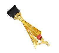 Coppa Piccola a Forma di Colomba Oro Plastico per Festa Scuola Decor | Premio Elegante, Simbolo di Pace, Cerimonia Premiazione, Competizioni Danza