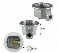 Coppa porta ugello supporto bruciatore semirapido Franke 133.0060.243