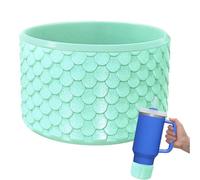 Coppa Protettore inferiore, protettiva a,Coperchio di stivale a antiscivolo in silicone | Mug Bottom Protector, forniture per escursioni anti-scratch per viaggi, vita quotidiana, campeggio