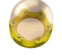 Coppa Rotante per Palla da Bowling - Rotante Presa Multi Angolo Antiscivolo Universale | Porta Coppa di Ricambio per Palla da Bowling - Per Pulitura Lucidatura Manutenzione Sportiva E Levigatura Casa