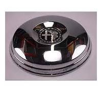 Coppa ruota cromata e fregio centrale nero per Alfa Romeo 1900