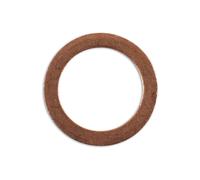 Coppa Tappo Rondella Rame 12mm x 17mm x 1.5mm - Confezione 10 - Connect 36781