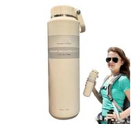 Coppa Termica Sportiva Per Esterni Di Grande Capacità, Bottiglia D'acqua Isolata, Tazza D'acqua Sportiva Da 24 Once, Capacità Di Idratazione Giornaliera Di 24 Once, Acciaio Inossidabile, Colori Multip