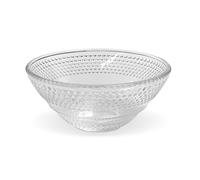 Coppa vetro Nuvole di Stoffa ciotola rotonda Shabby chic h6,5cm 5829