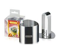 Guardini Accessori, Coppapasta cuore con stantuffo 6x6cm, Acciaio inox, Colore argento