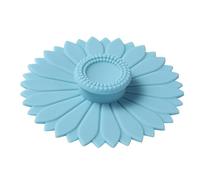 Coppe antipolvere per bevande con girasoli in silicone coperchio a tenuta stagna caffè in vetro aspirazioni coperchio a tenuta stagna Drinkware