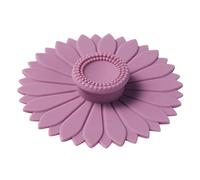 Coppe antipolvere per bevande con girasoli in silicone coperchio a tenuta stagna caffè in vetro aspirazioni coperchio a tenuta stagna Drinkware